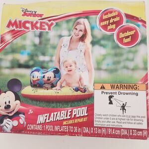 New Mickey Mouse inflatable baby pool